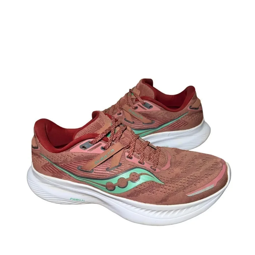 Saucony Guide Women's Athletic Shoes - Coral and Mint size 9.5